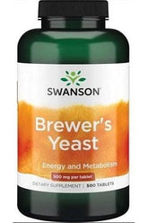 Swanson - Brewer's Yeast, 500mg - 500 tablets - Nutri.se